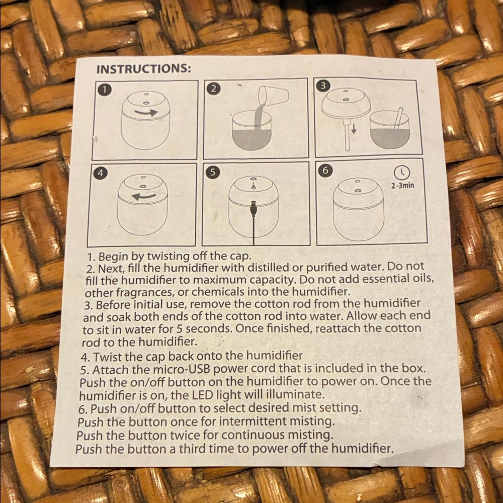 Portable Humidifier - Picture 2 of 3